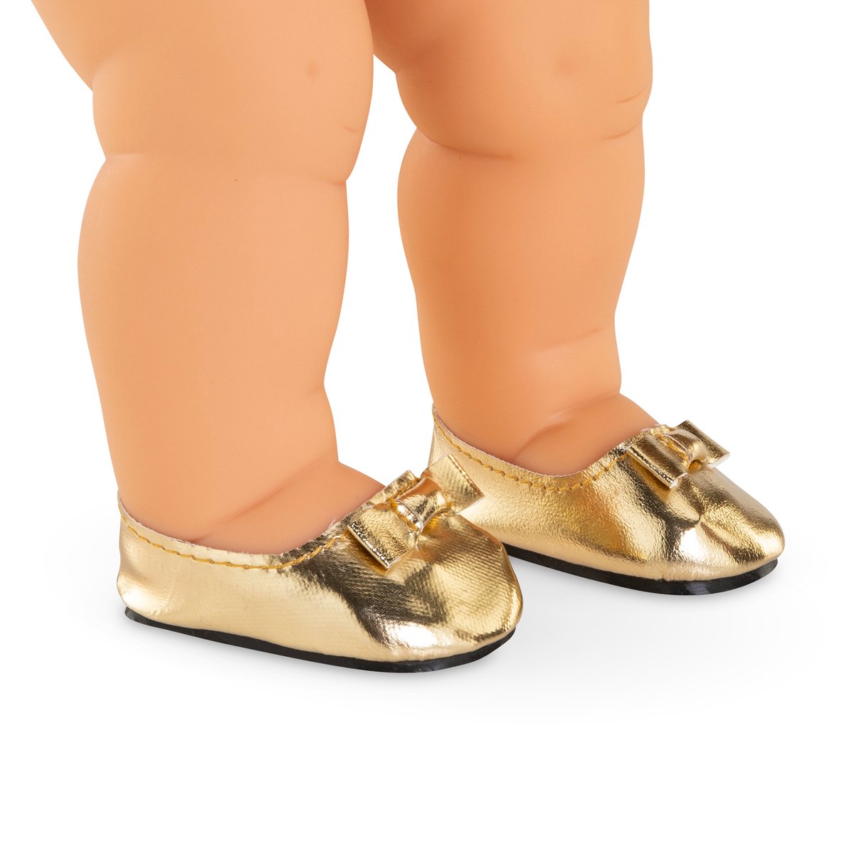 Ballerines dorées pour poupon 36 cm couleur unique, COROLLE