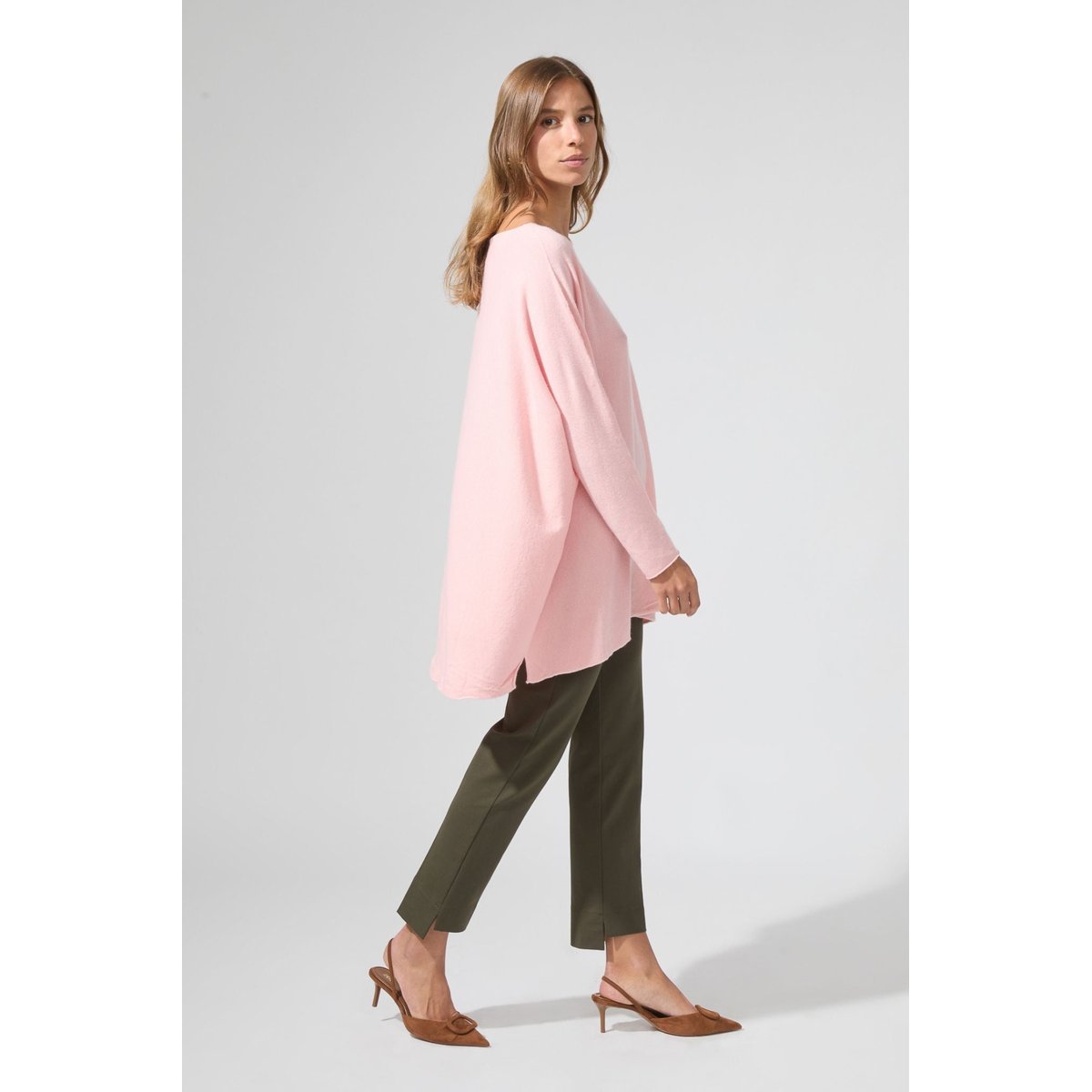 Pull long FRANCK rose nude, BENOA
