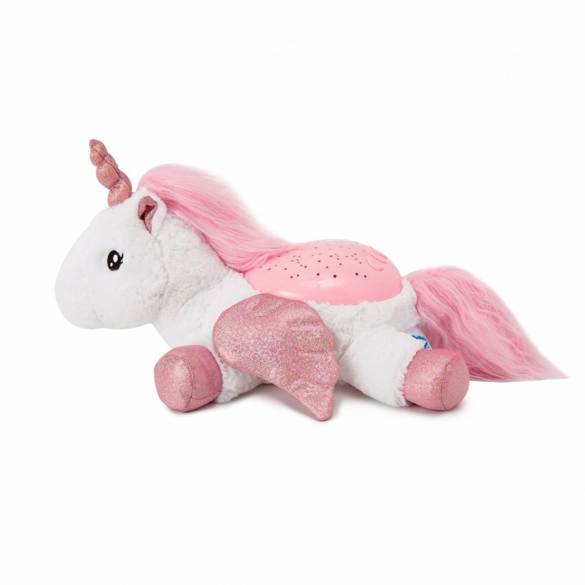 Peluche veilleuse Ella la licorne 7473-WUN blanc/rose, CLOUD B