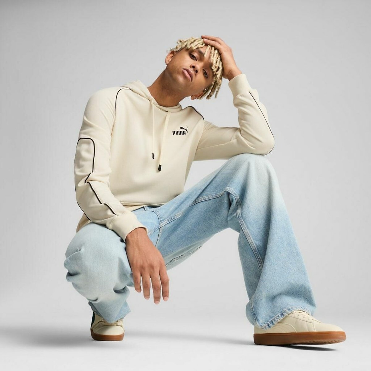 Puma Sport Hoodie cream, PUMA