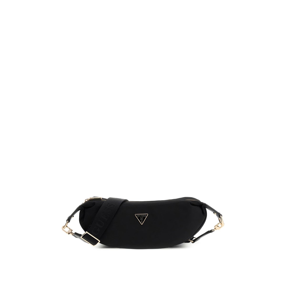 Sac Bandoulière Logo Gemma noir, GUESS