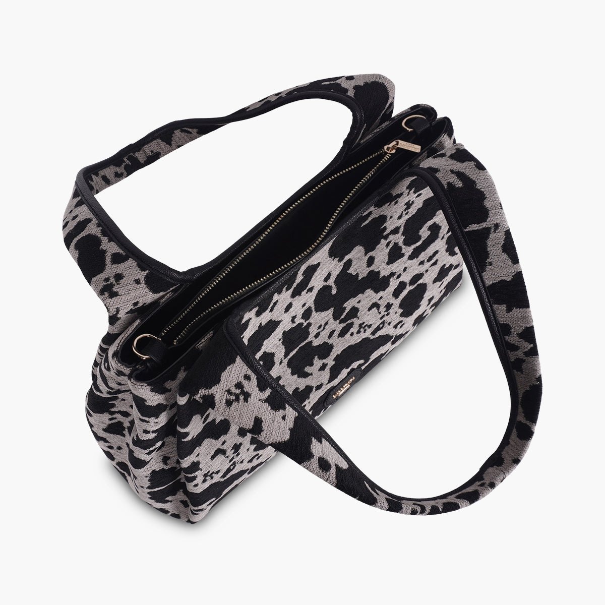 Sac Shopper L tacheté Talaya noir,doré, LOLLIPOPS