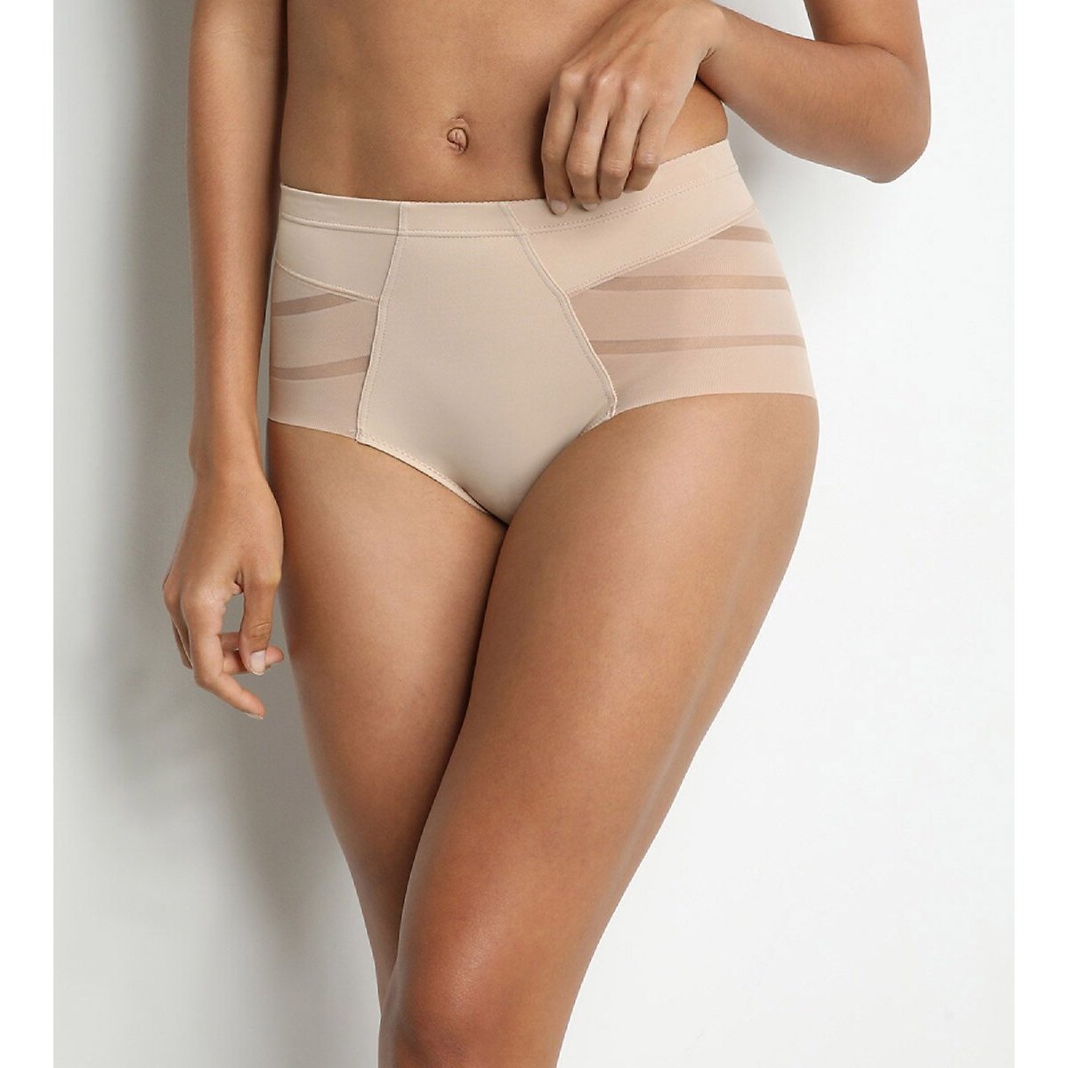 Lot de 2 culottes galbantes DIAM'S CONTROL noir + peau, DIM