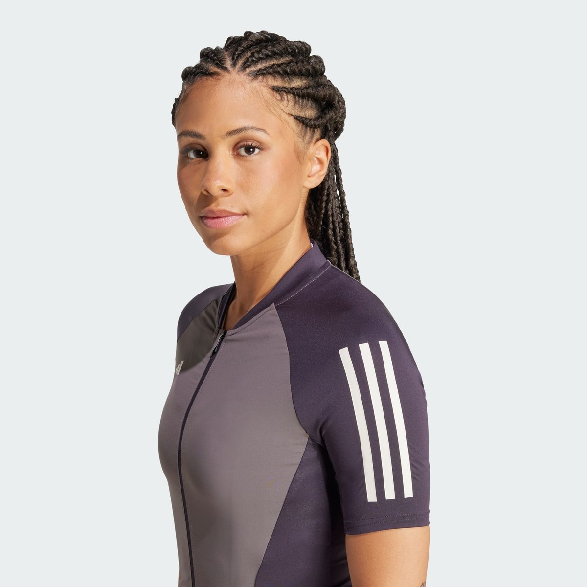 Maillot De Cyclisme 3 Bandes Essentials Maillot De Cyclisme 3 Bandes Essentials charcoal, adidas Performance