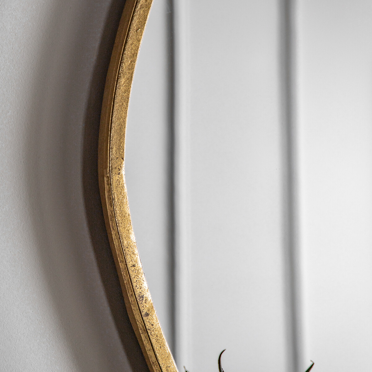 90cm Chatten Organic Shaped Mirror in Gold gold-coloured, ÉDITÉ