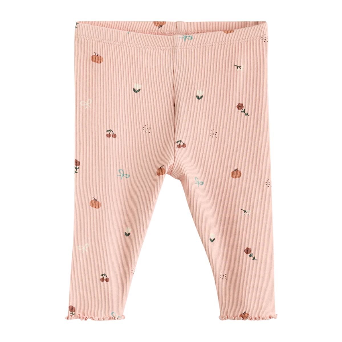 Haut côtelé imprimé et legging bébé, 2 pièces rose, NEXT