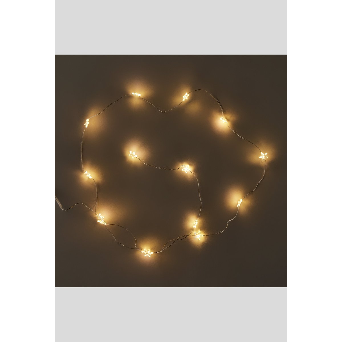 Guirlande LED, 140cm transparent, MONOPRIX