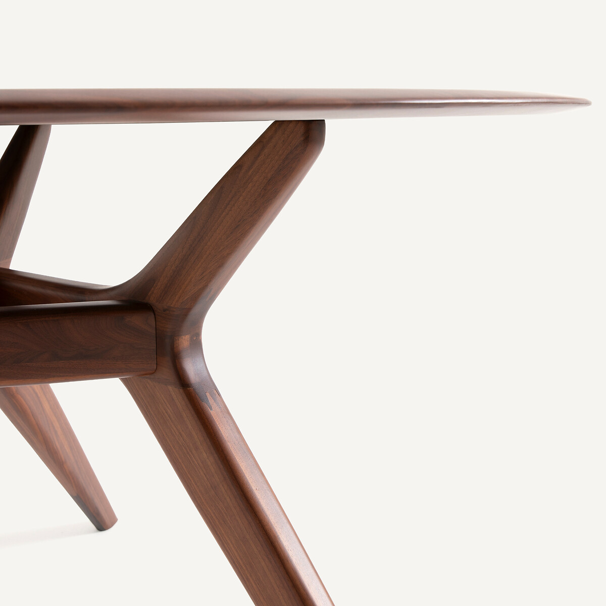 Ronde tafel in massief notenhout, Maricielo notenhout, AM.PM
