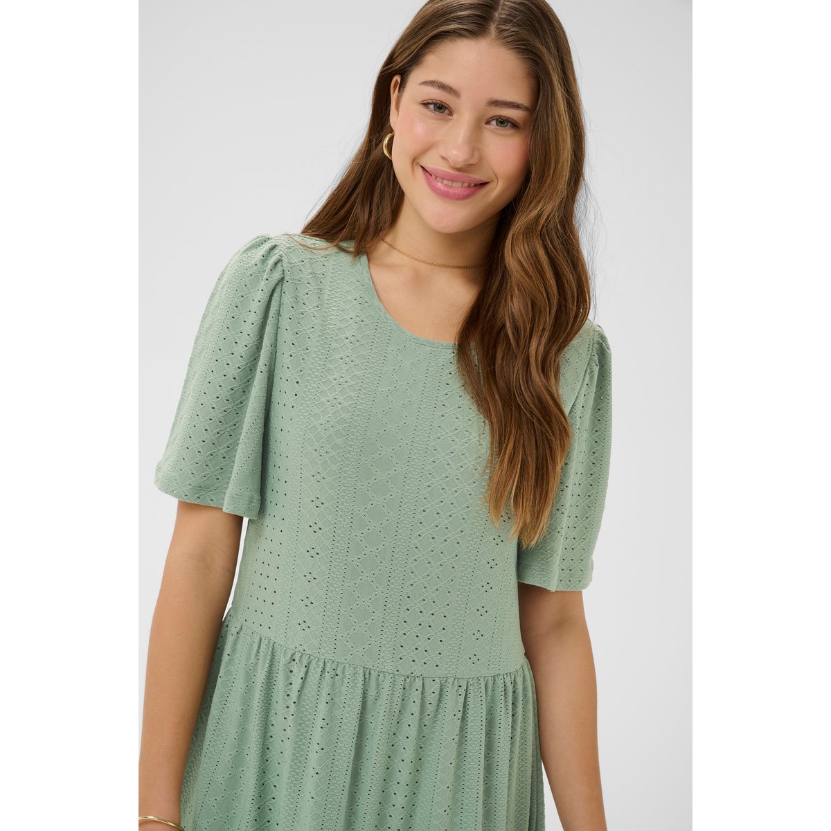 Robe vert green milieu, CREAM