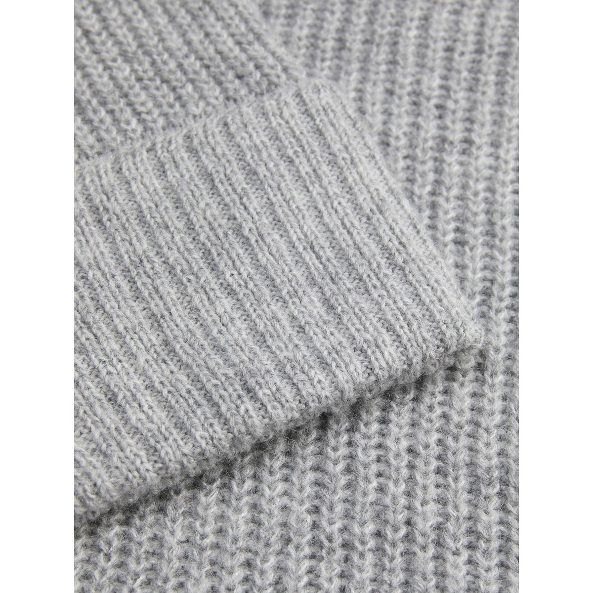 Pull En Maille light grey melange 1, JJXX