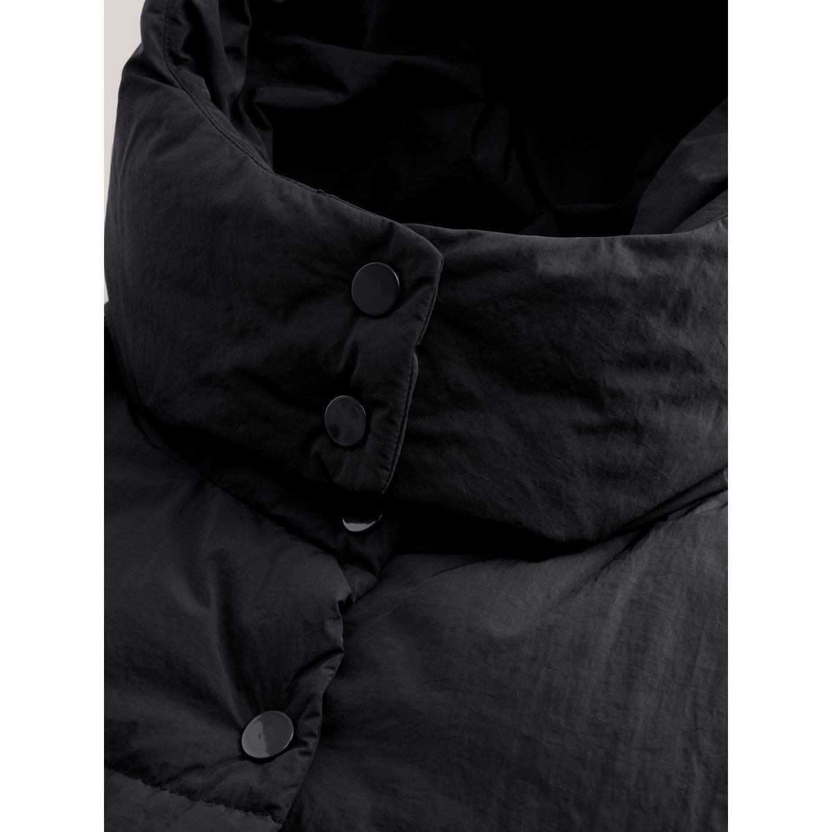 Manteau matelassé imperméable noir, NEXT