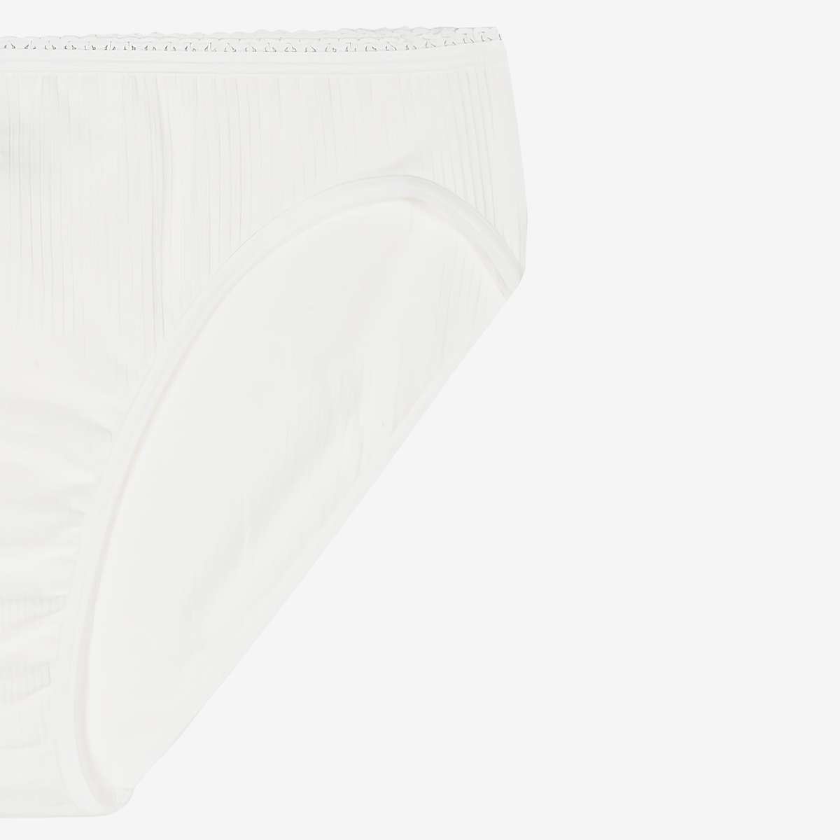 Culotte en coton mélangé ecru, BENSIMON