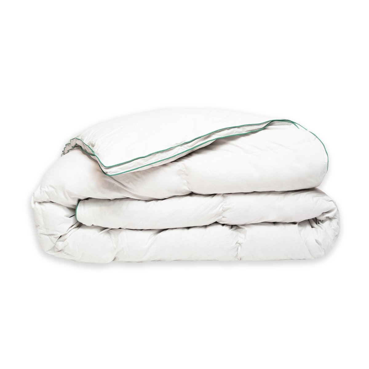 Couette CHAUDE 50% Duvet - Coton - Adèle blanc, WAKE ME GREEN