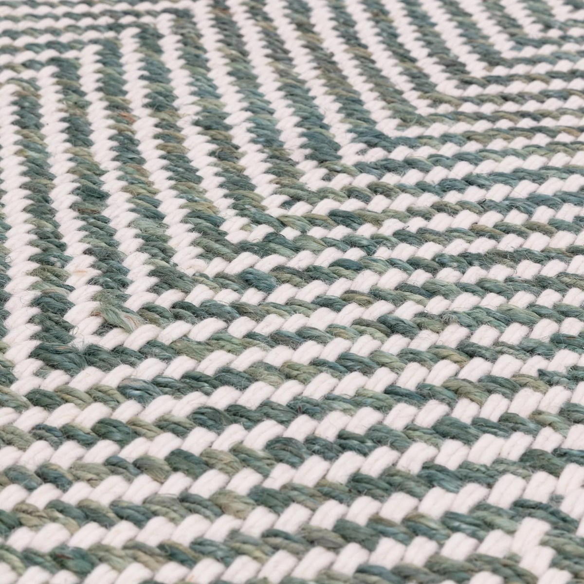 Tapis salon et chambre en jute et coton VIGA gris, NOVATREND