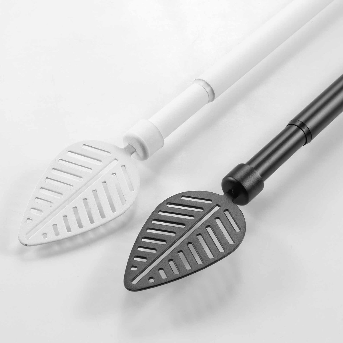 Tringle extensible en kit - 120-210 cm blanc, DOUCEUR D'INTÉRIEUR