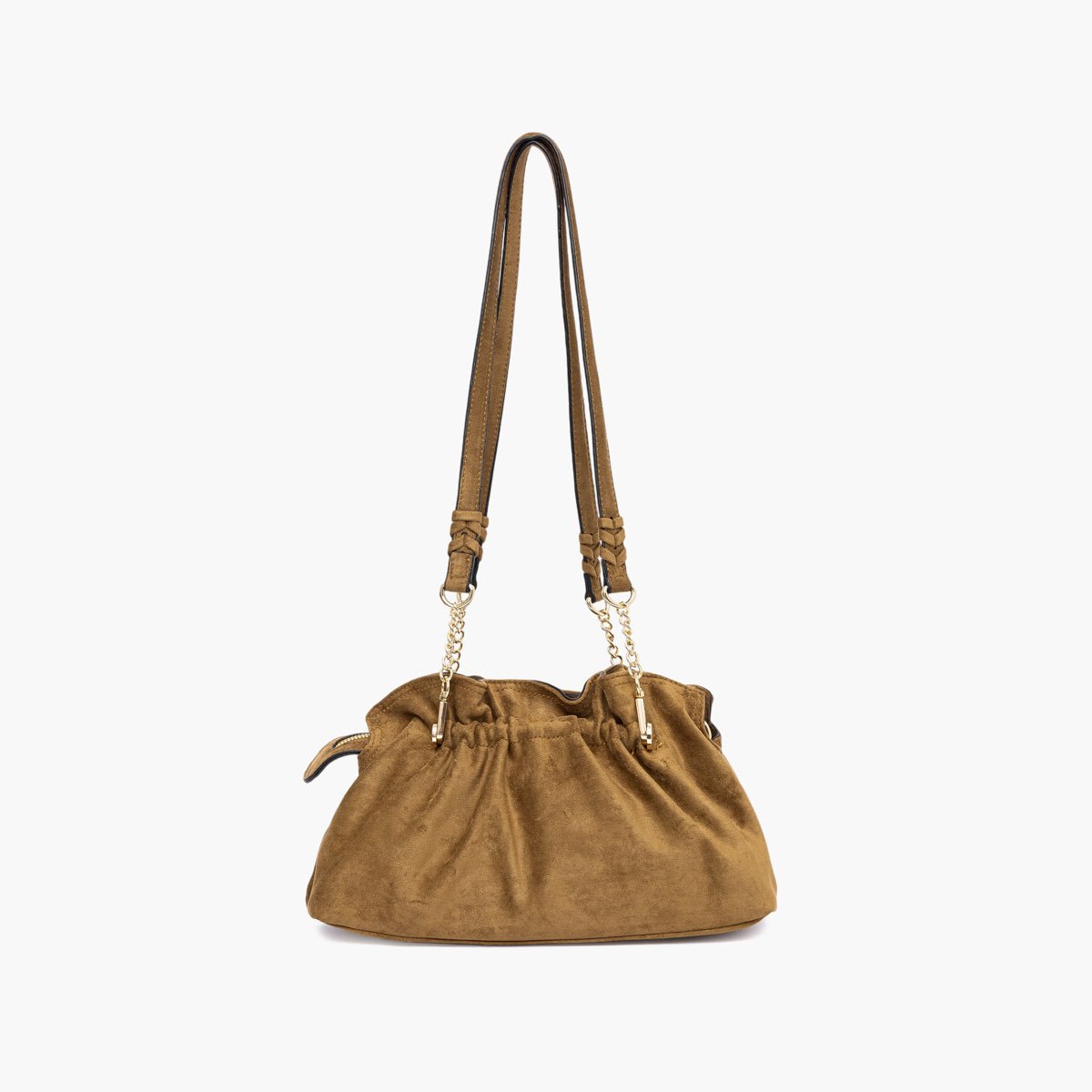 Sac porté épaule Teana S camel,doré, LOLLIPOPS