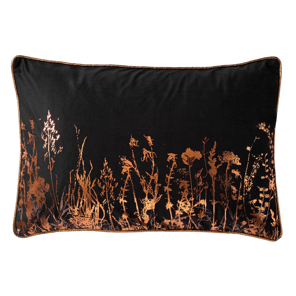 Housse de coussin Dalita noir, DUTCH DECOR