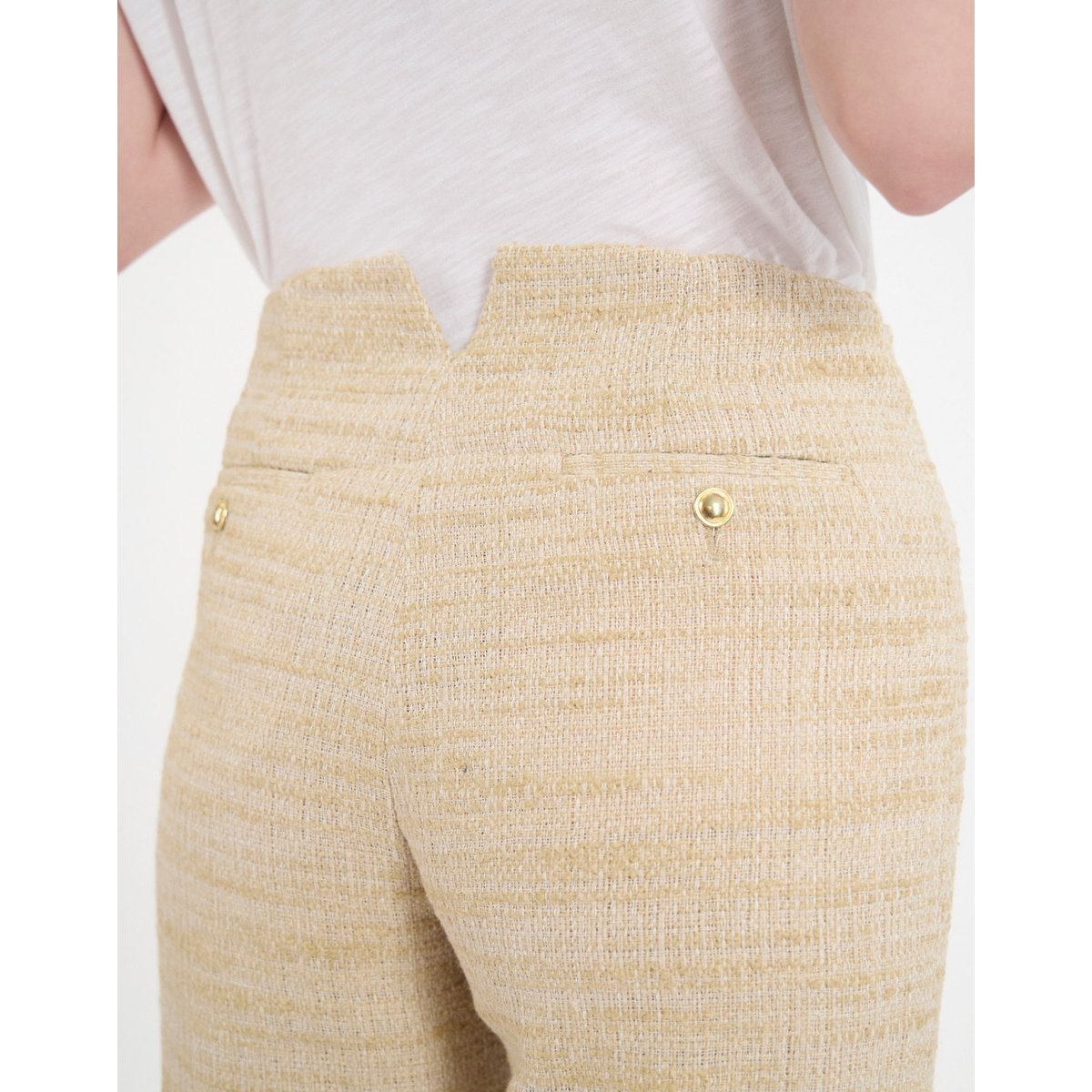 Pantalon Gabriel ecru, INES DE LA FRESSANGE PARIS