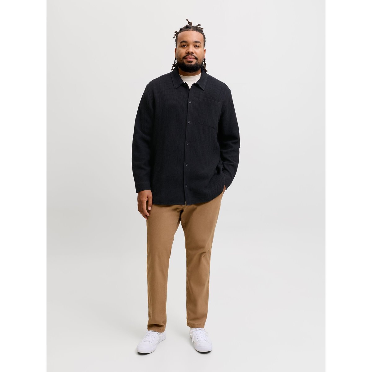 Chemise noire - black, JACK & JONES