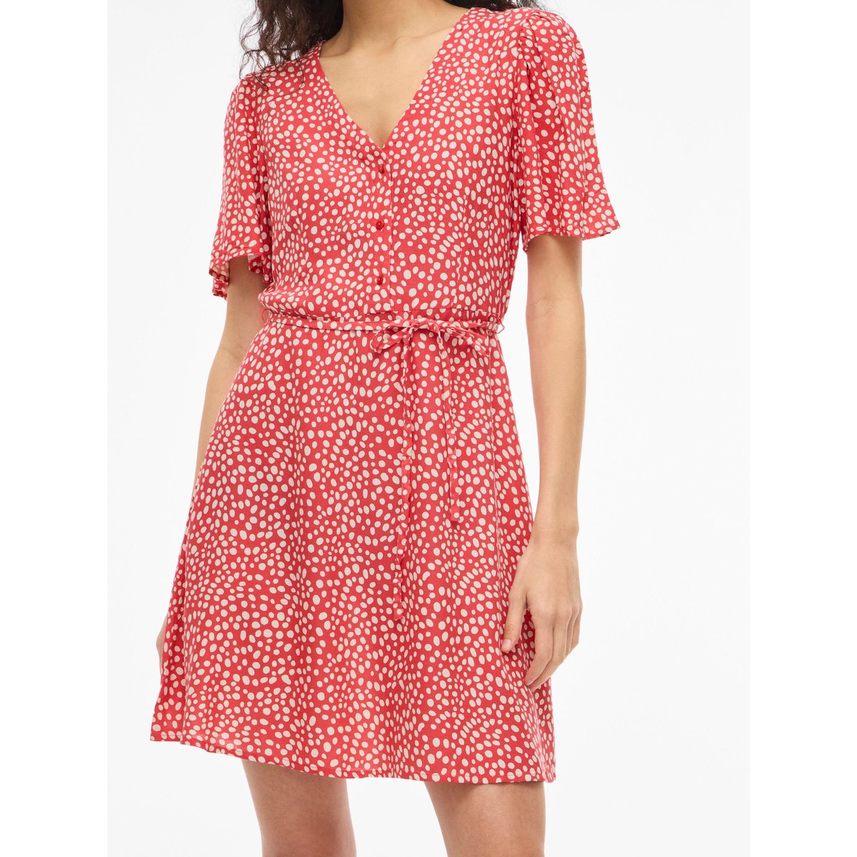 Robe Courte hibiscus, VILA