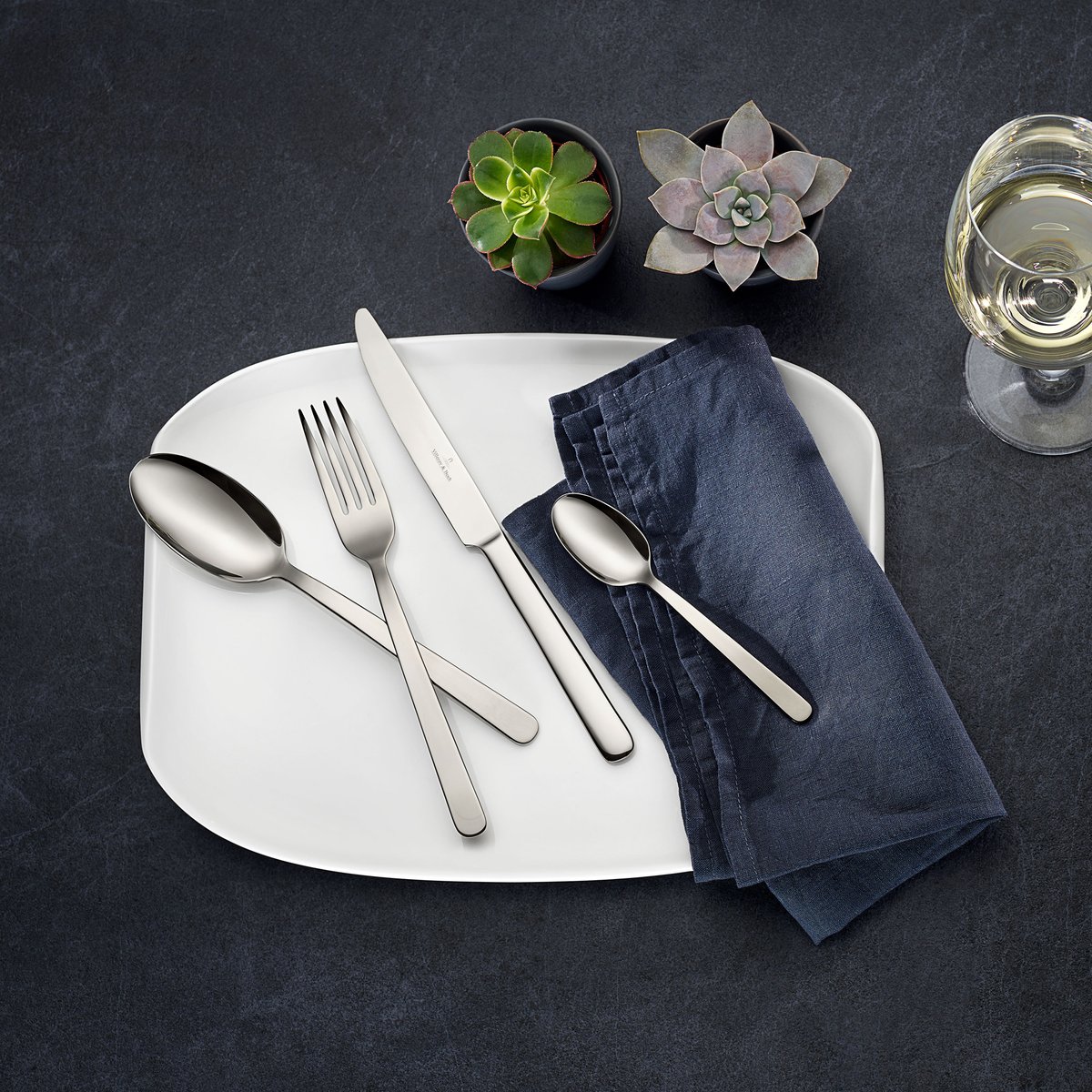 Ménagère 24Pcs. LOUIS argent/platine, VILLEROY & BOCH