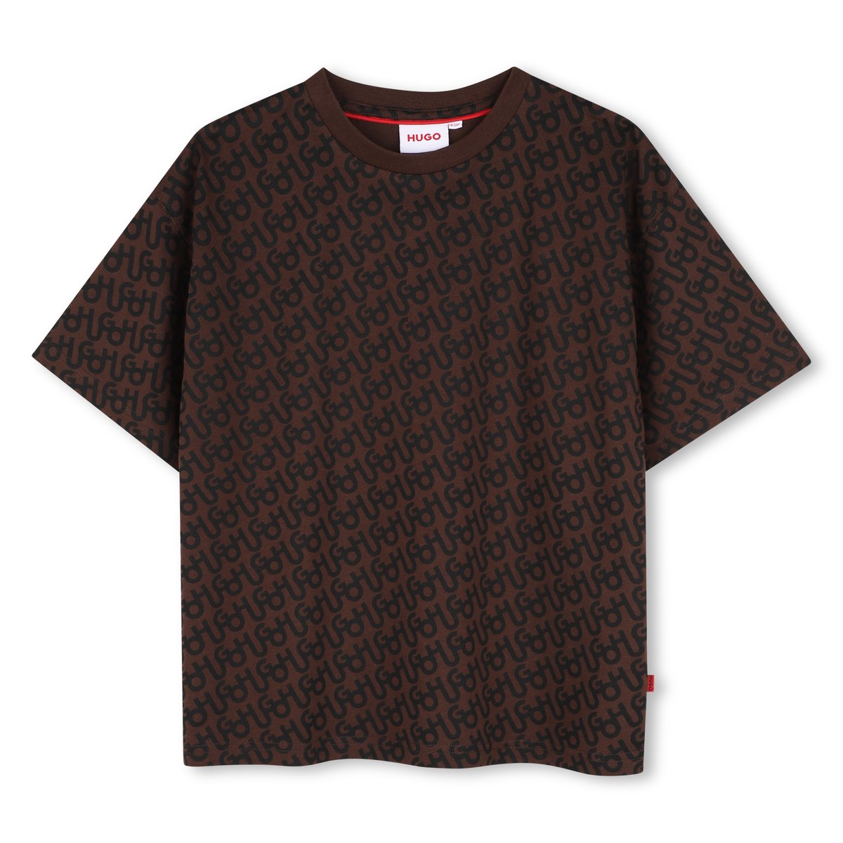 Tee-shirt manches courtes chicory coffee, HUGO KIDSWEAR