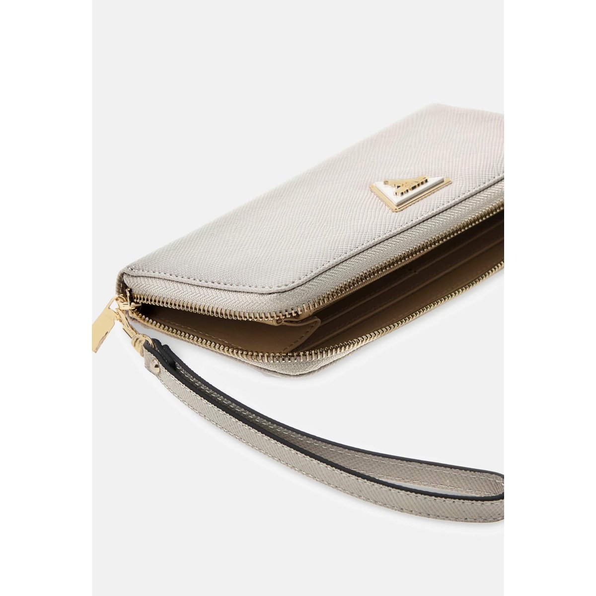 Maxi Portefeuille Laurel beige, GUESS