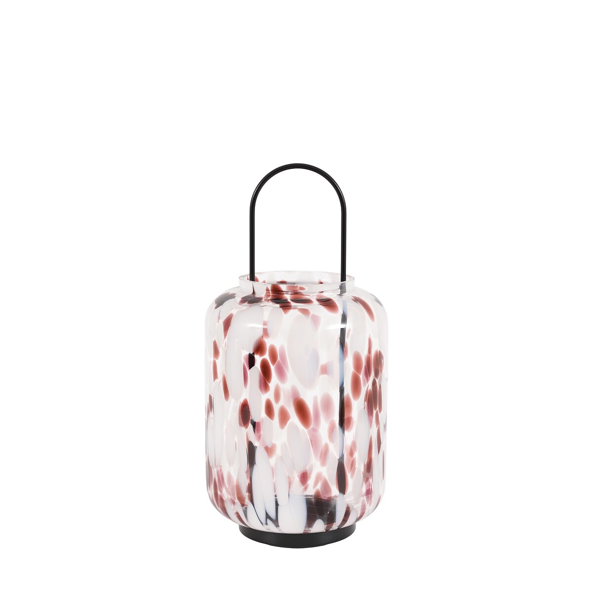 Large Confetti Glass Candle Holder brown , ÉDITÉ