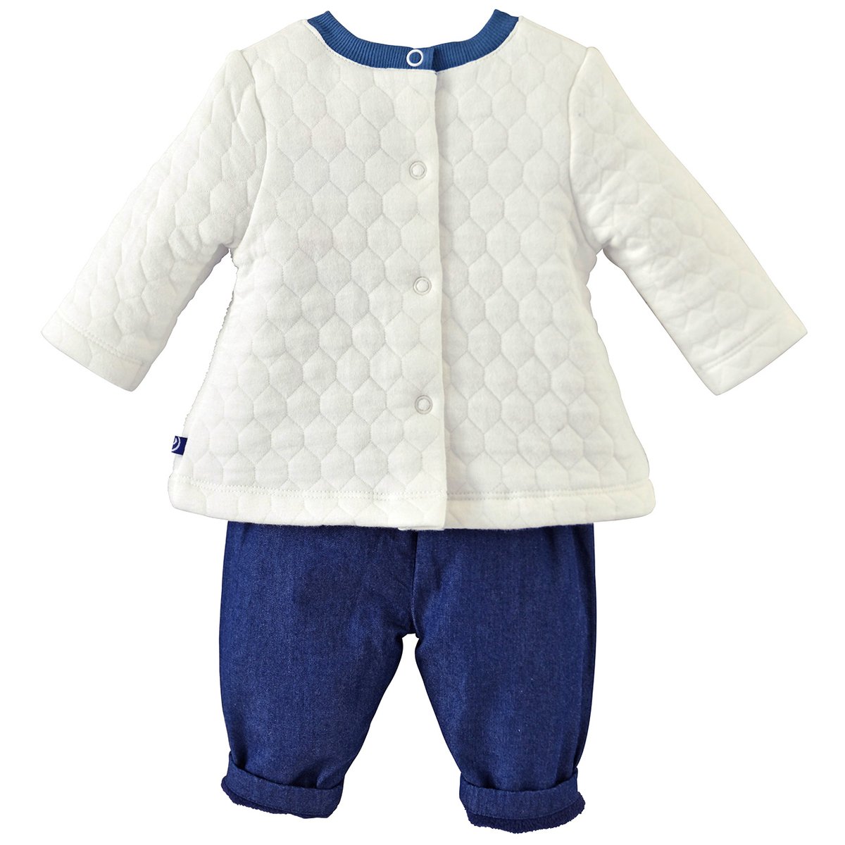 Ensemble sweat pantalon baptiste sucre d'orge bleu, SUCRE D'ORGE
