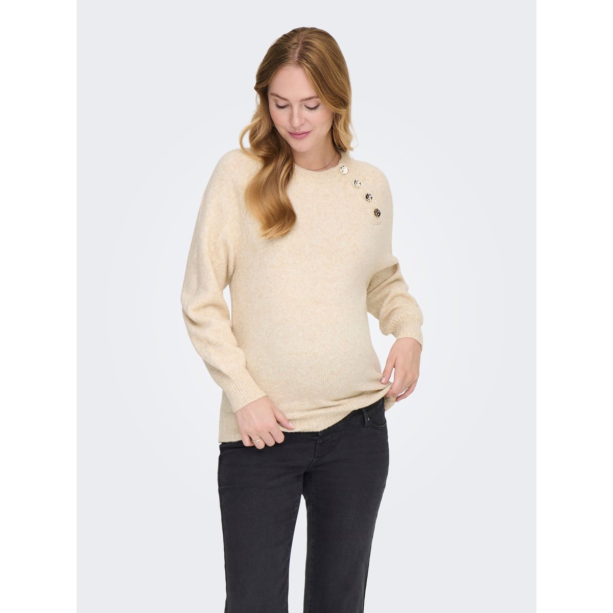 Pull En Maille pumice stone, ONLY