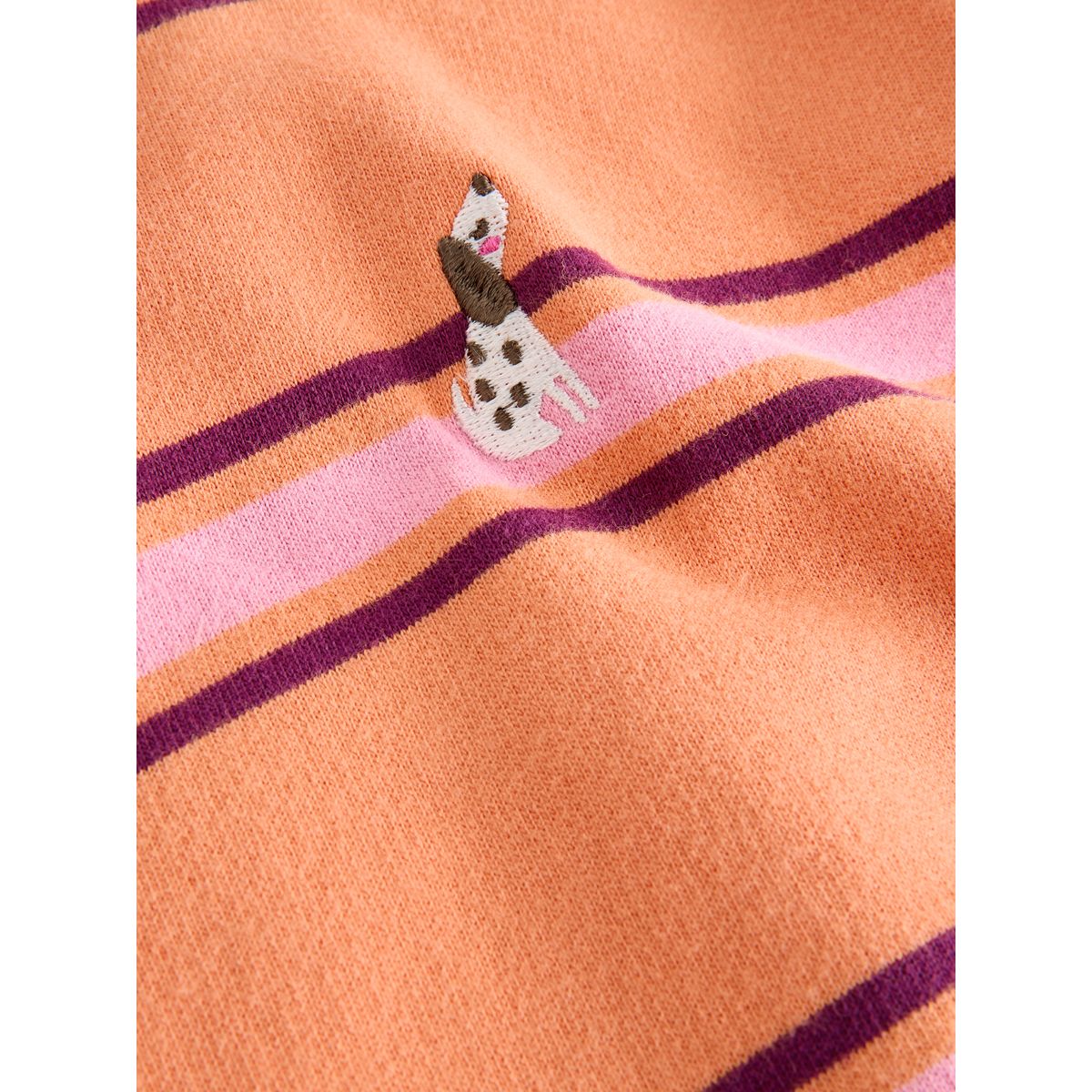 Ensemble sweat et pantalon de jogging large rayure orange/violet, NEXT
