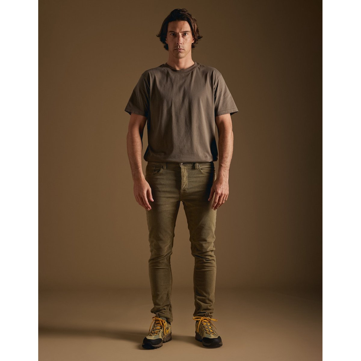 PANTALON REGULAR LAND vert, PULLIN