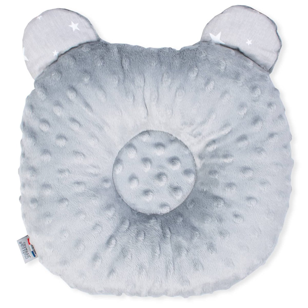 Coussin anti tête plate morphologique STELLA gris, SEVIRA KIDS
