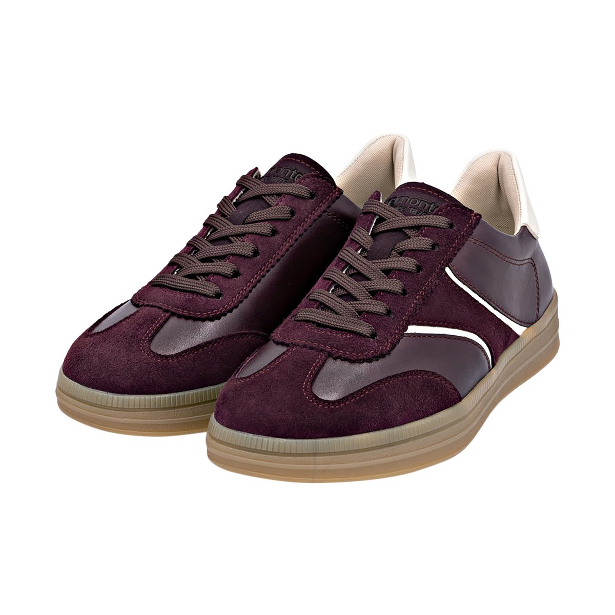 Basket Basse Cuir Lonora rouge-combi, REMONTE