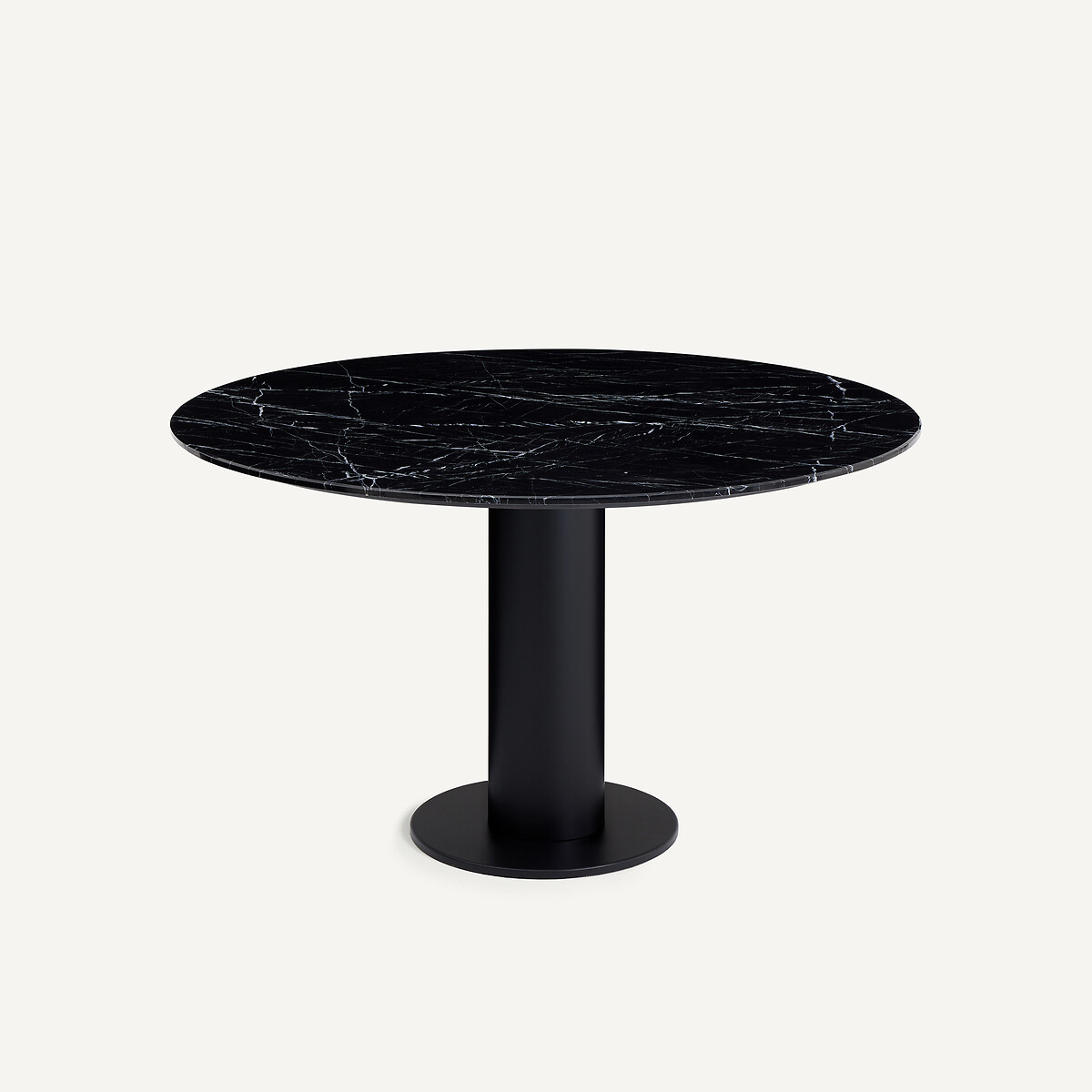 Plateau de table rond marbre diamètre 137 cm, ROUNDO marbre noir, AM.PM