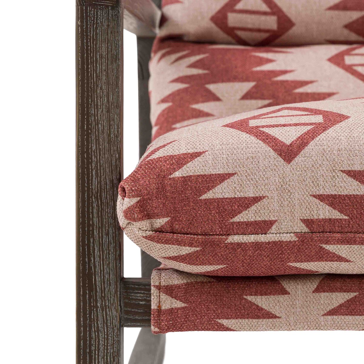 Beverly Ash Wood Lounge Chair multi-coloured red, ÉDITÉ
