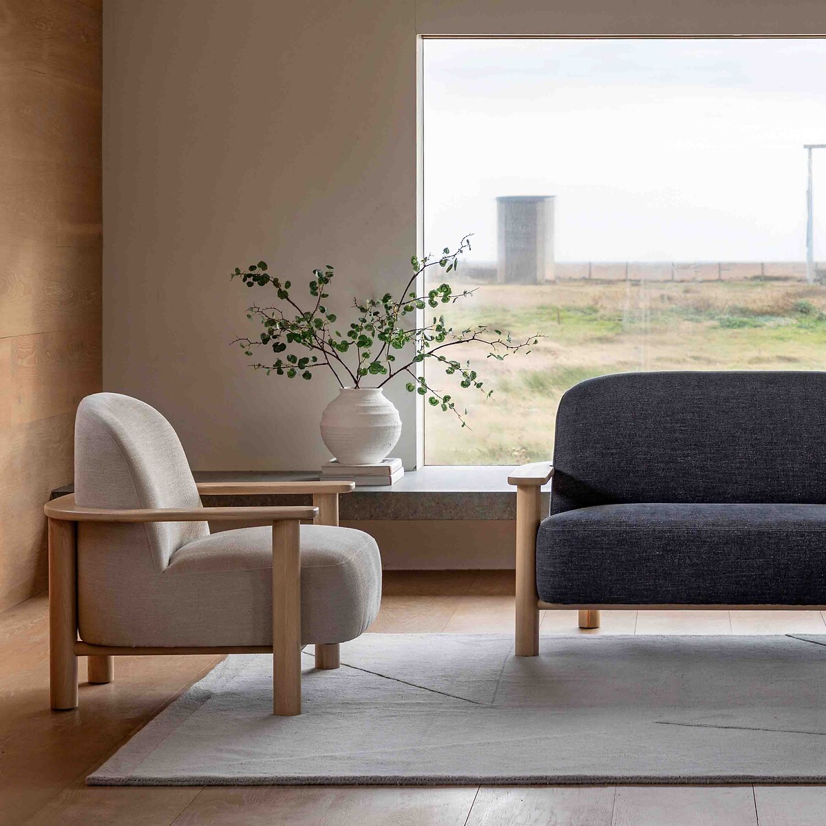 Huxley Velvet Chenille Armchair dusty, ÉDITÉ