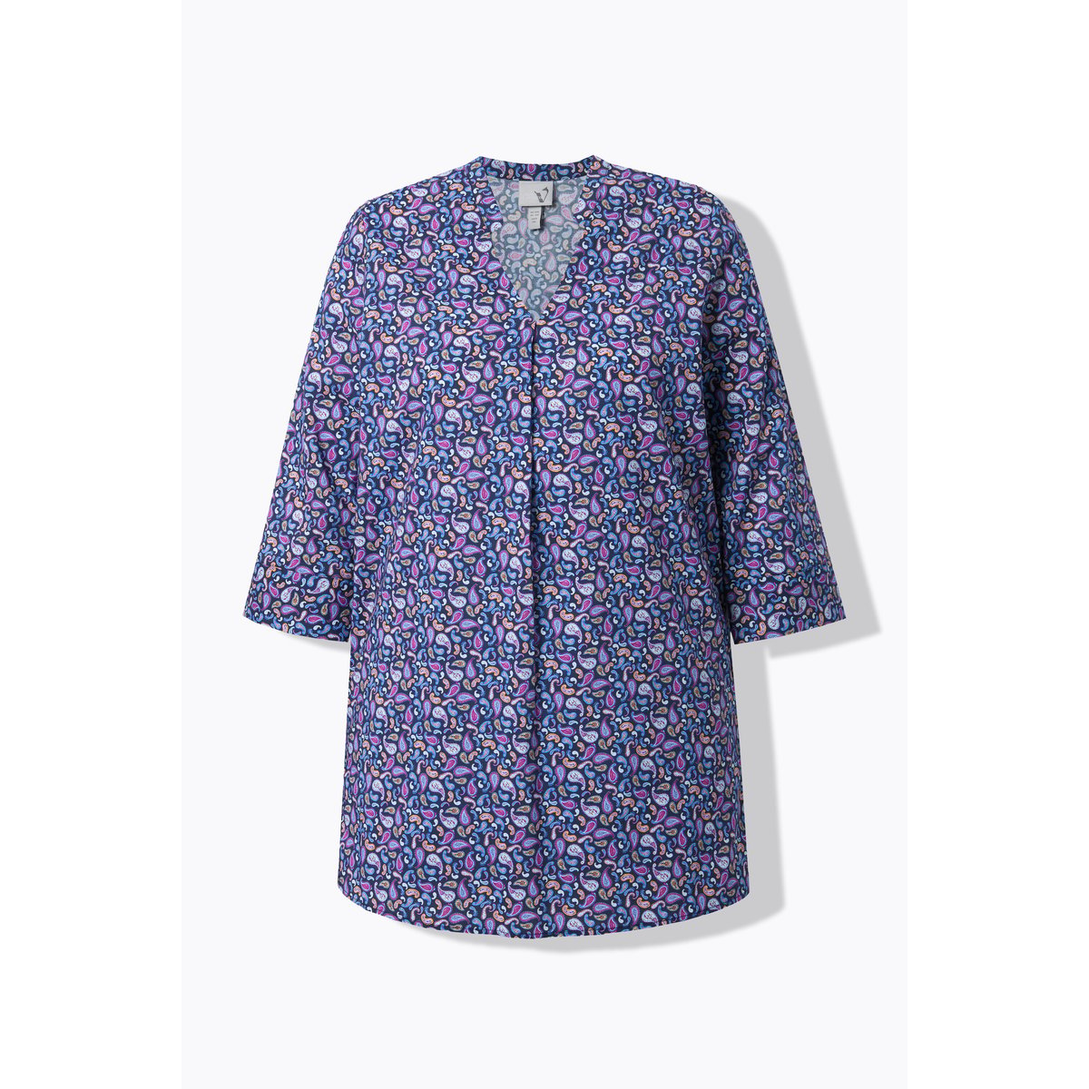 T-shirt motif cachemire marine, ULLA POPKEN