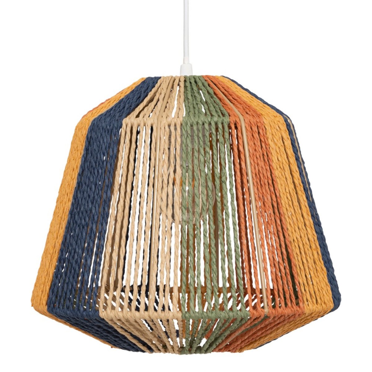 Suspension Corde Multicolore Diam 29 multicolore, ATMOSPHERA