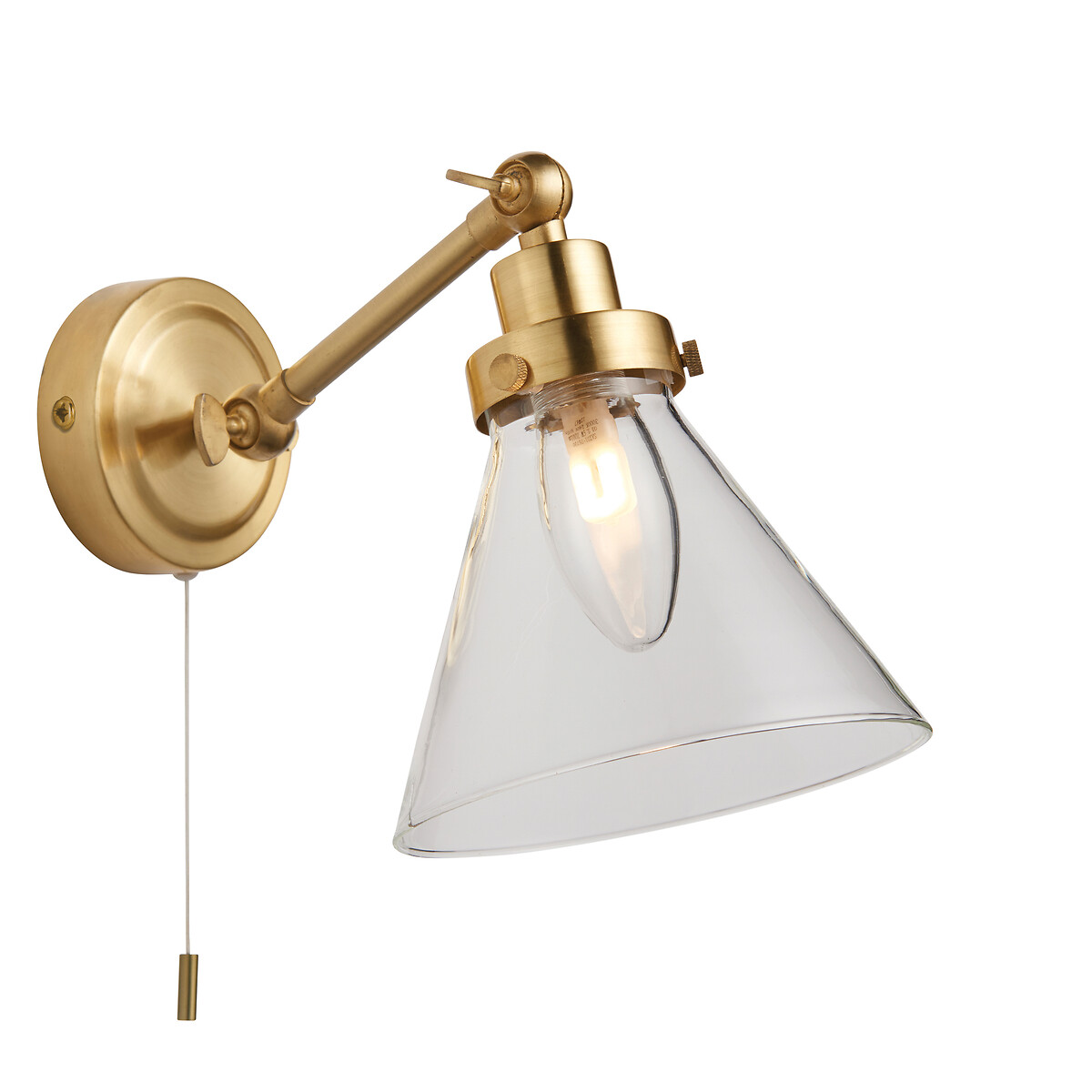 Fairfield Adjustable Bathroom Wall Light aged brass, ÉDITÉ