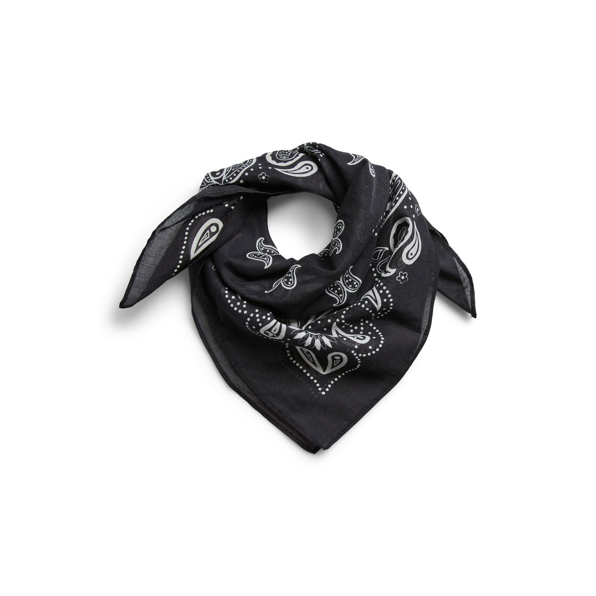 Écharpe noir - black1, PIECES