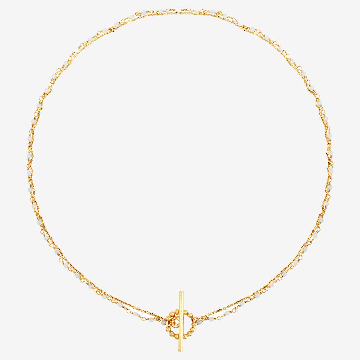 Collier doré perle de culture - roxane perle de culture blanc, CAROLINE NAJMAN