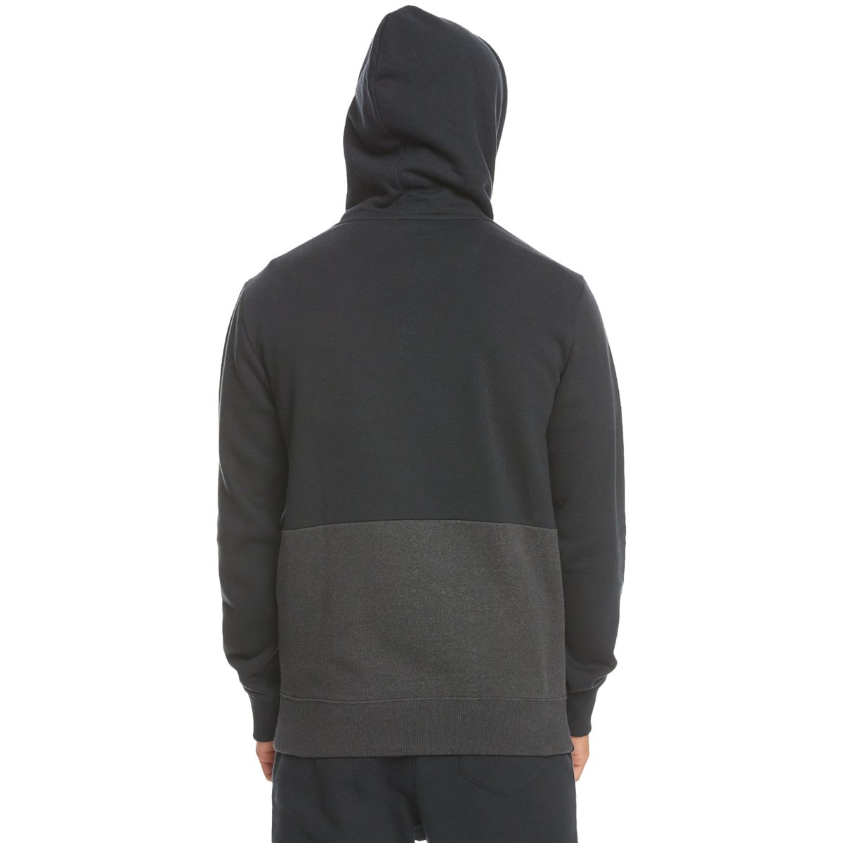 Sweat à capuche EMBOSS noir black, QUIKSILVER