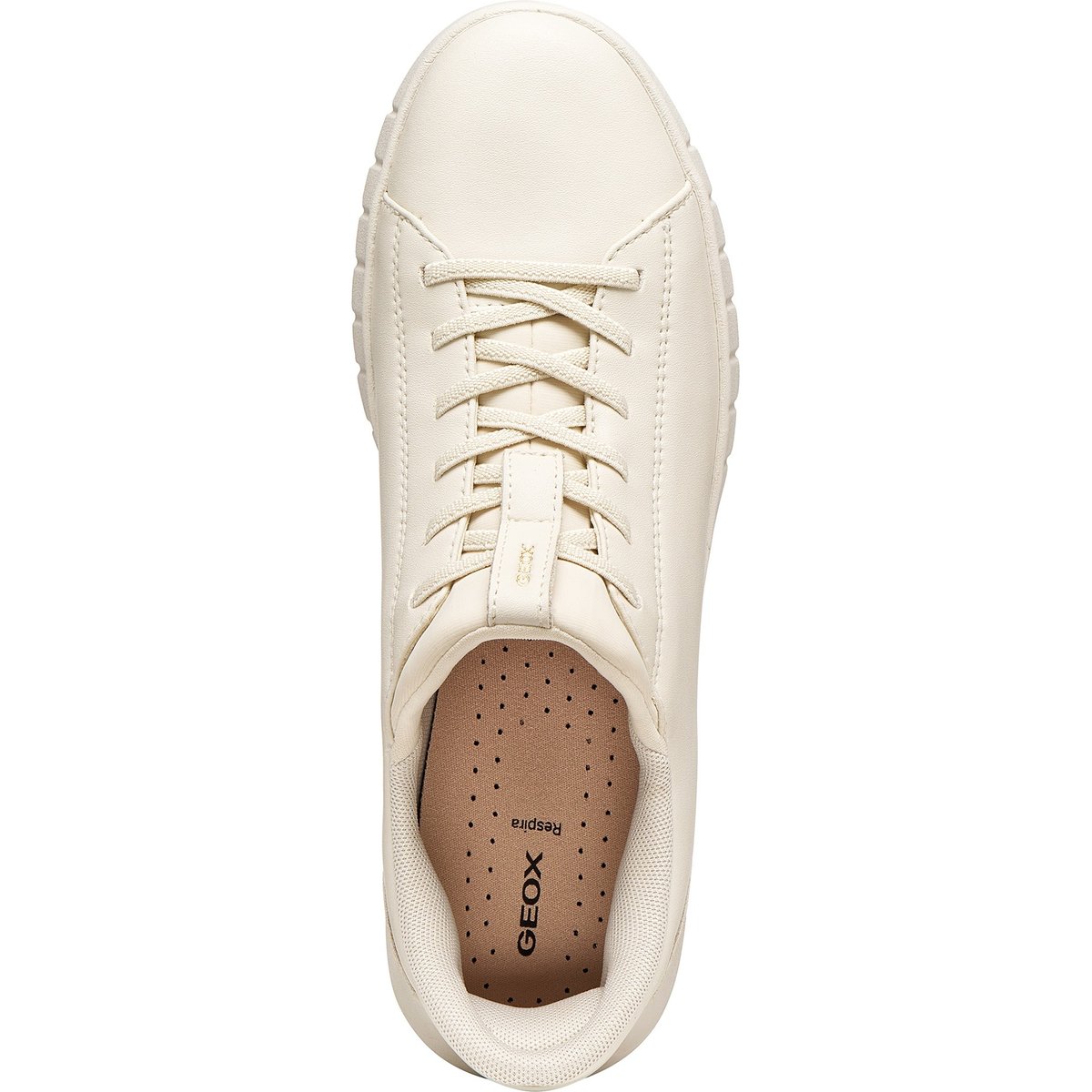 Baskets D FLEXTRIDE PLUS blanc cassé, GEOX
