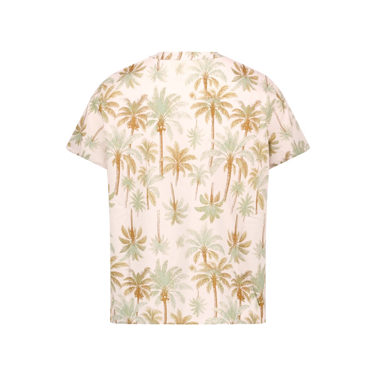 T-shirt façon blouse à ruches nature/green, CARTOON