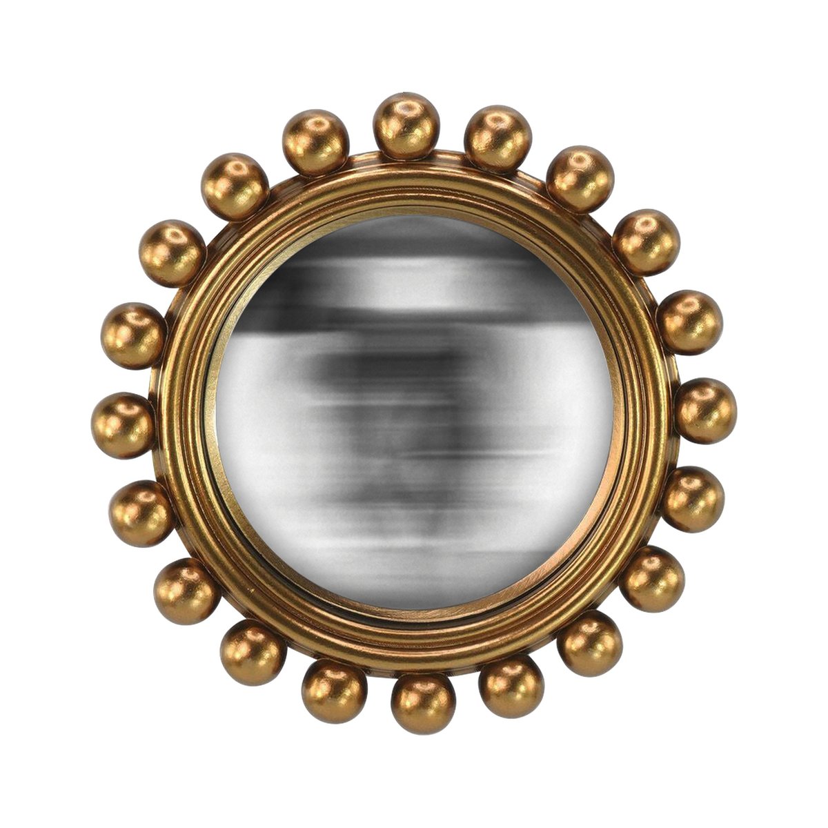 Miroir convexe 21,5cm or, EMDE