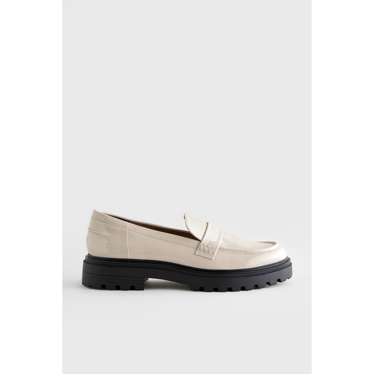 Mocassins à semelle épaisse os, NEXT