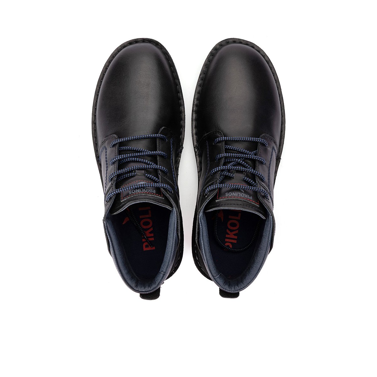 Bottines cuir Baeza black, PIKOLINOS