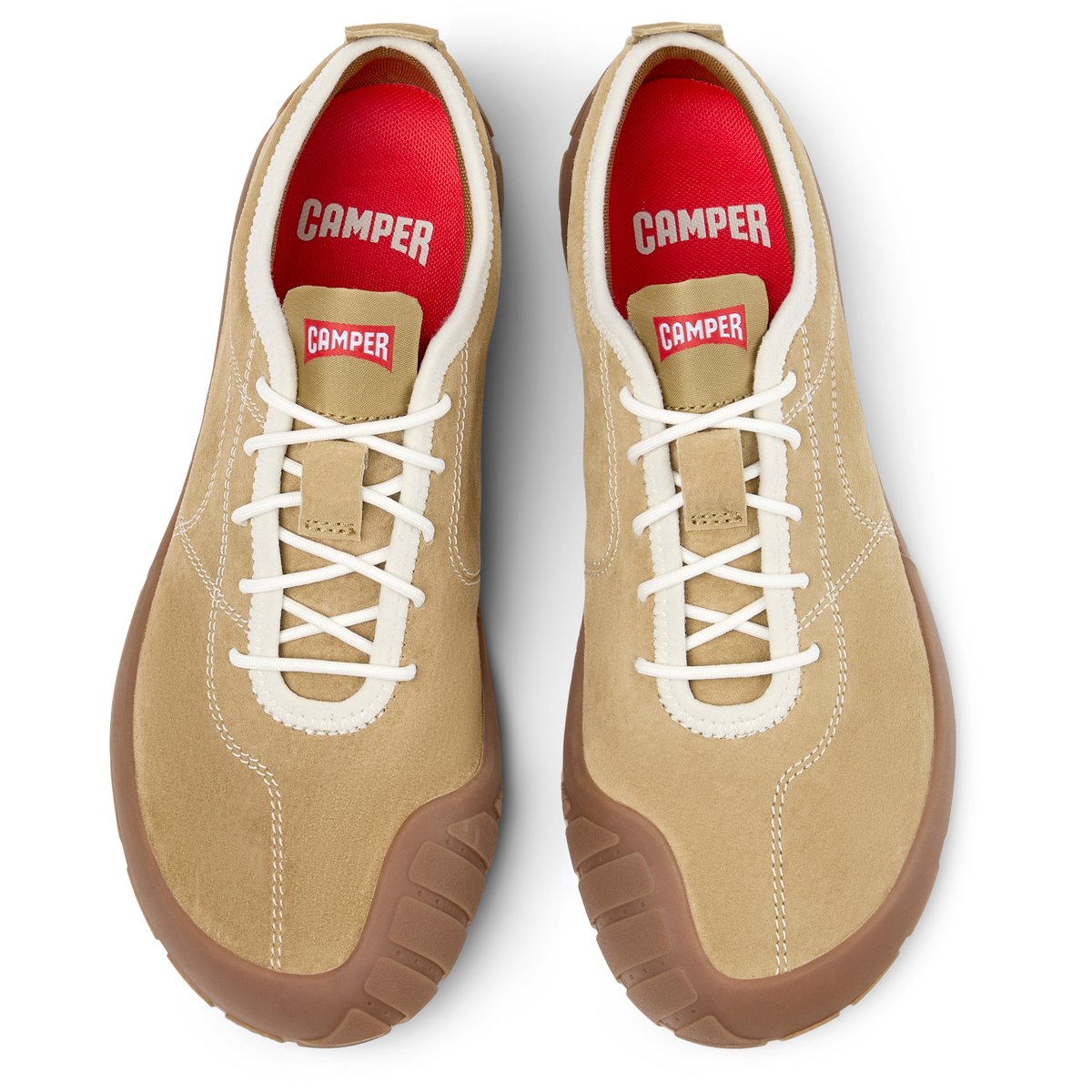 Baskets Cuir PEU PATH+ marron moyen, CAMPER