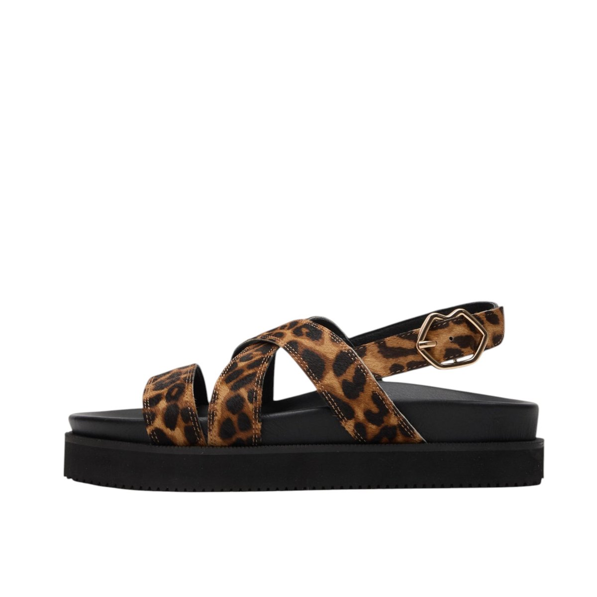Marguerite Cuir Leopard leopard, BONS BAISERS